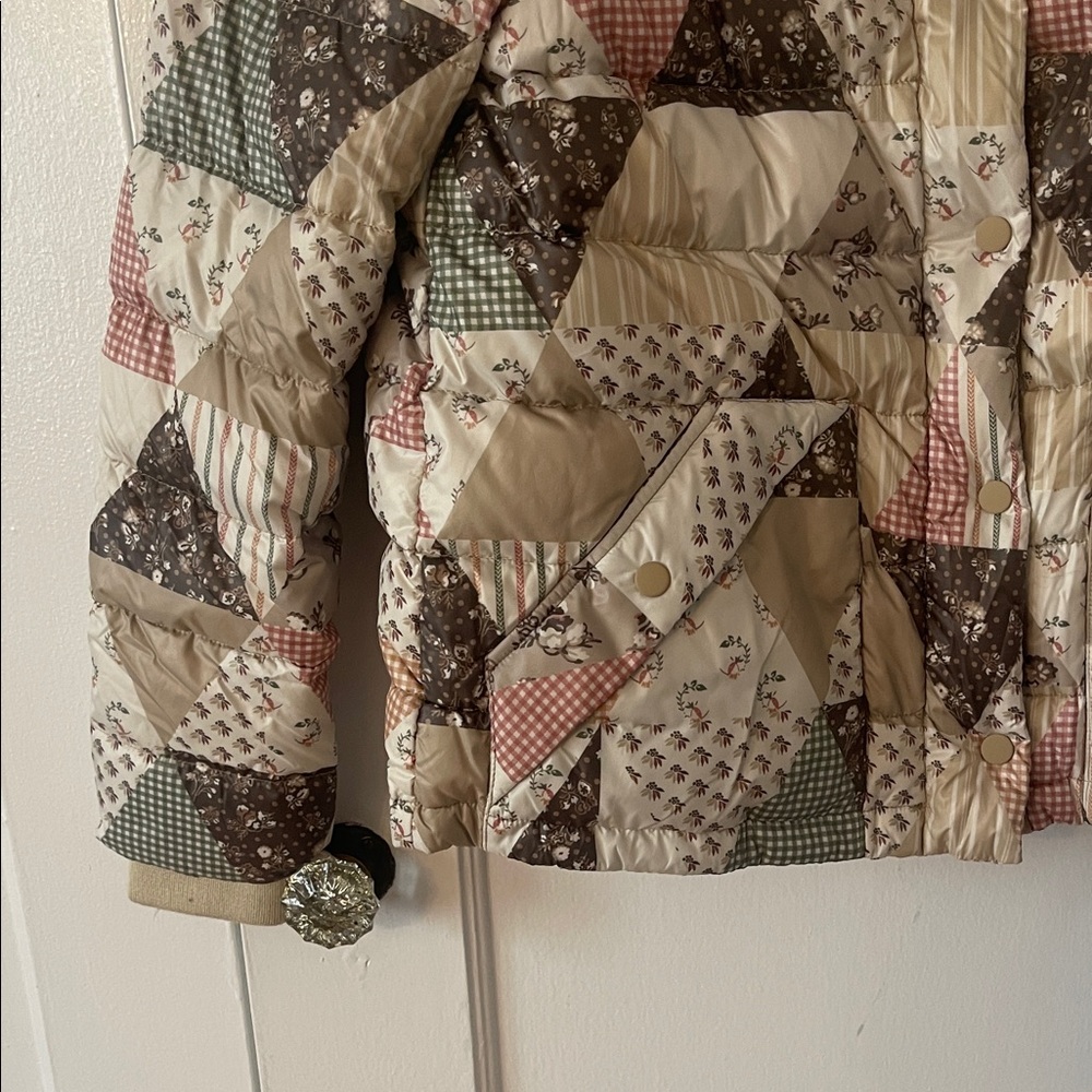 Tuckernuck Multicolor Patchwork Puffer Jacket - image 4